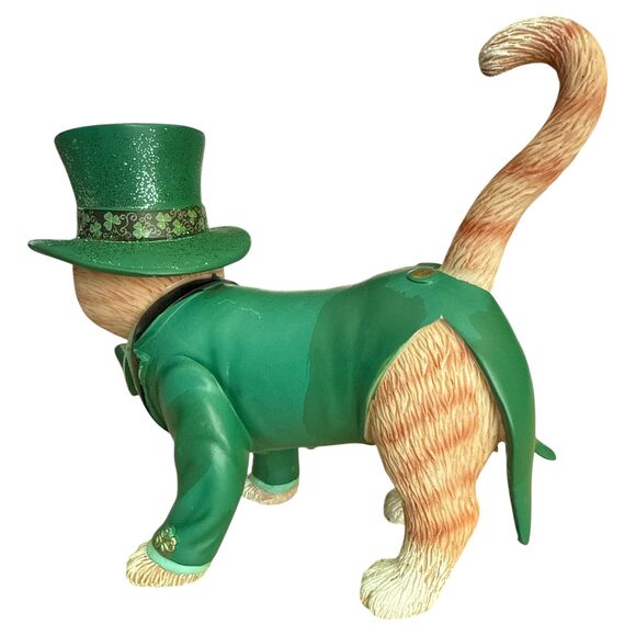 Hamilton Paws-itively Lucky Cat Figurine 2018 w/ Tag Purr-fect Lucky Charm - Picture 3 of 7